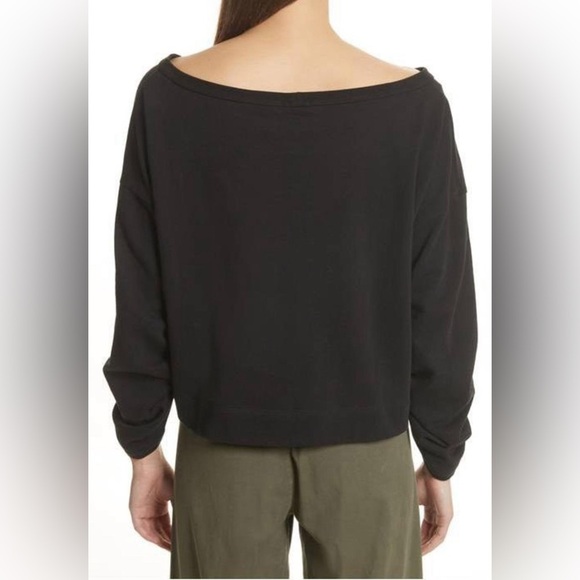 A.L.C. Ember Ruched Sleeve Sweatshirt (21) - Picture 2 of 8